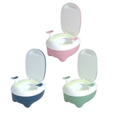 Ergonomic Kids Toilet Seat Potty with Nonslip Base for Safe Bathroom Training