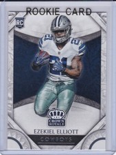 EZEKIEL ELLIOTT ROOKIE CARD Dallas Cowboys 2016 CROWN ROYALE FOOTBALL RC