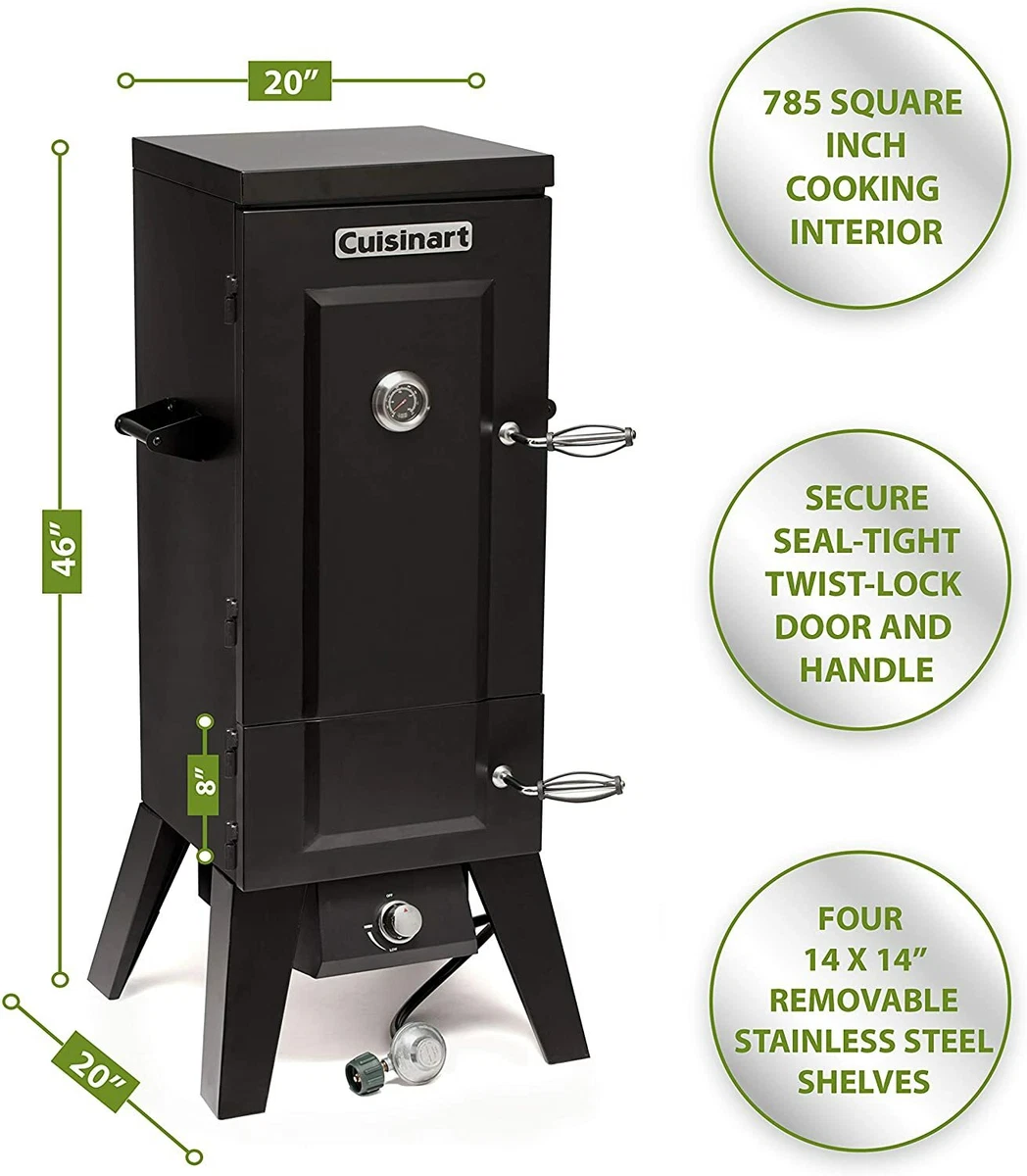 DynaGlo Vertical Double Door Propane Gas Smoker DGY784BDP, 43 OFF