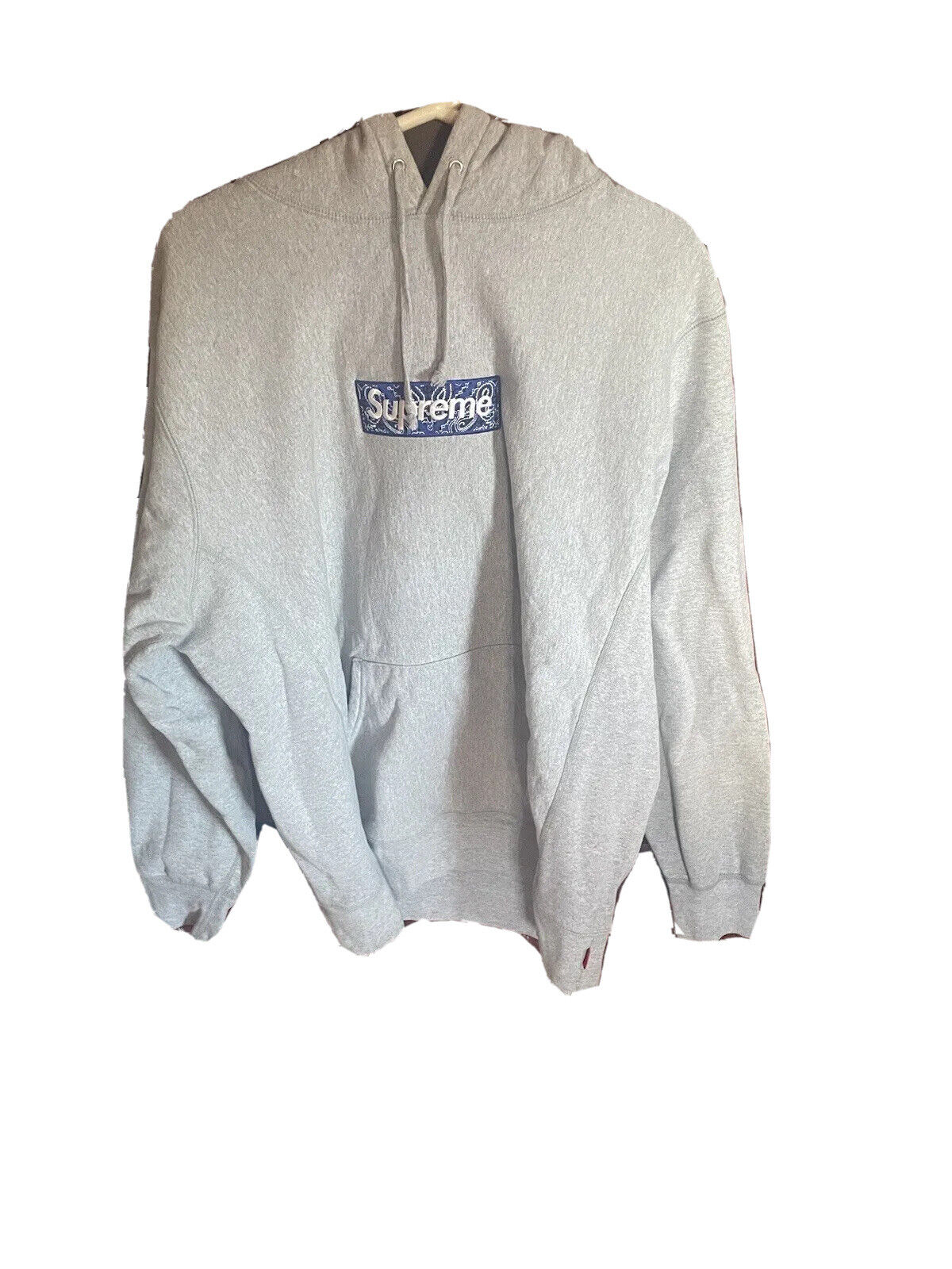 supreme bandana box logo hoodie