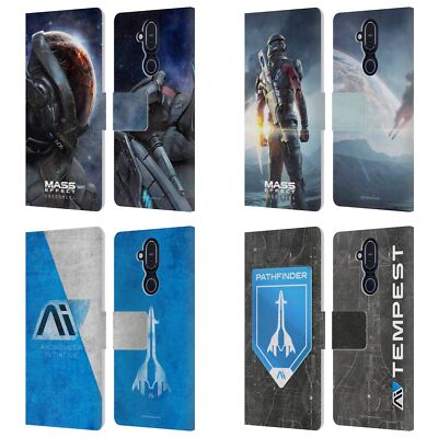 EA BIOWARE MASS EFFECT ANDROMEDA GRAFIK LEDER BUCHHÜLLE FÜR NOKIA HANDYS