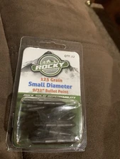 New Rocky Mountain Bullet Point 9/32 125 Grain (12 Pack)