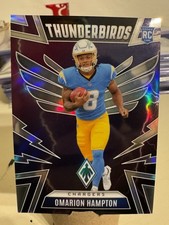 Omarion Hampton 2025 Panini Phoenix Thunderbirds #28 Chargers Rookie Insert NFL