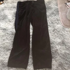 Engineered Garments Velour Pants Black Corduroy Used