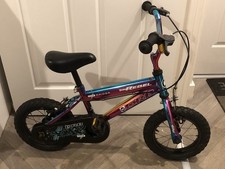 Kids DRB BMX Beast Neo-Chrome 12” Kids Freestyle Bike Jet Fuel + EXTRAS. Rainbow