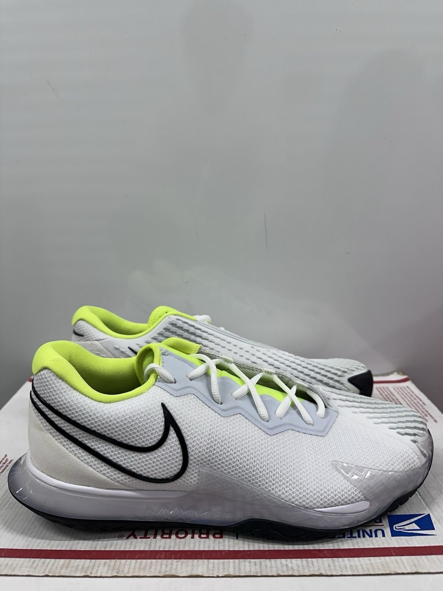 Size 12 - NikeCourt Air Zoom Vapor Cage 4 White Volt for sale