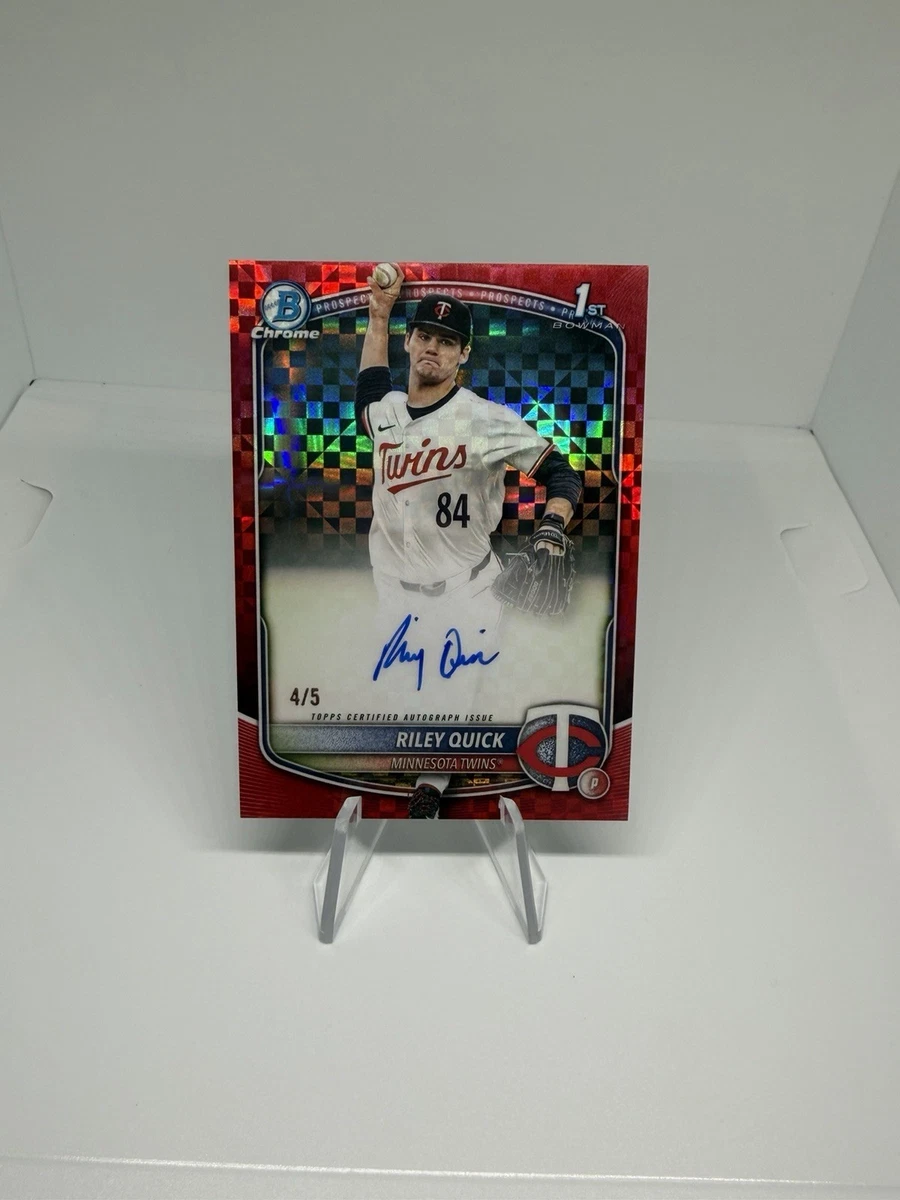 Bowman Baseball Minnesota Autographed Twins Sports Trading Cards