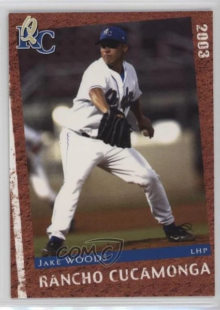 2003 Tribüne Rancho Cucamonga Quakes Jake Woods 0q3