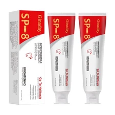 2 Pcs Sp-8 Probiotics Ultra Whitening Toothpaste, Deep Cleaning Care, Stain