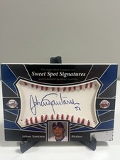 2004 Upper Deck Sweet Spot Signatures Johan Santana Auto #SS-SA TWINS 🔥 🔥 🔥 