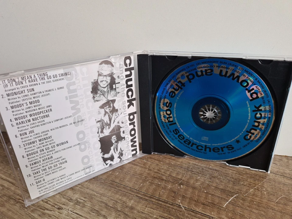 CD: Funk, Soul - Chuck Brown An The Soul Searchers - Go Go Swing Live - Bild 3 von 3