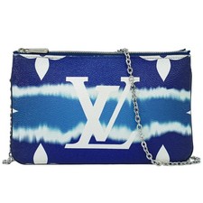 Louis Vuitton Escale Pochette Double Zip M69124 Monogram Giant Schultertasche