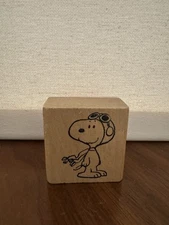 Peanuts Snoopy In Space Wood-Mounted Rubber Stamp