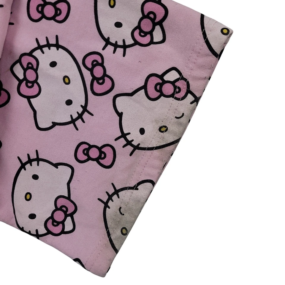 Lindo pijama ropa de salón Hello Kitty Sanrio para niñas talla grande 12-14 AOP Foto 3 de 4