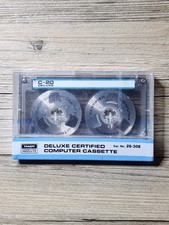Tandy Radio Shack C-20 Deluxe Metal Reel Computer Data Cassette Tape 26-308 NOS