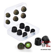  6 Pairs Earphone Tips S M L for in Ear Headphones, 12pcs Anti-Slip Silicone