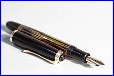 1950s Pelikan 400NN Fountain Pen IN Tortoise Shell Braun  Gold Mit Km 14c 585