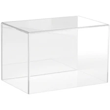 Plymor Brand Acrylic Display Case with No Base (Mirrored), 9" W x 6" D x 6" H