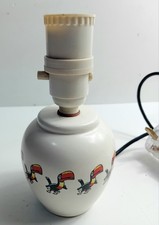 Original Vintage Guinness Carltonware Toucan Lamp