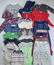 28 Lot Bundle Baby Boy Clothes Bodysuits Sleepers Pants:  3-6M   3-6 Months