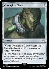 Contagion Clasp (Surge Foil) -Foil Near Mint MTG Universes Beyond: Fallout