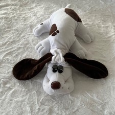 Tonka Pound Puppies Vintage 1985 Plush White w/Brown Floppy Ears