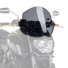 Puig Stream Screen Windshield Dark Smoke Ducati Streetfighter 1100 S 09 - 13