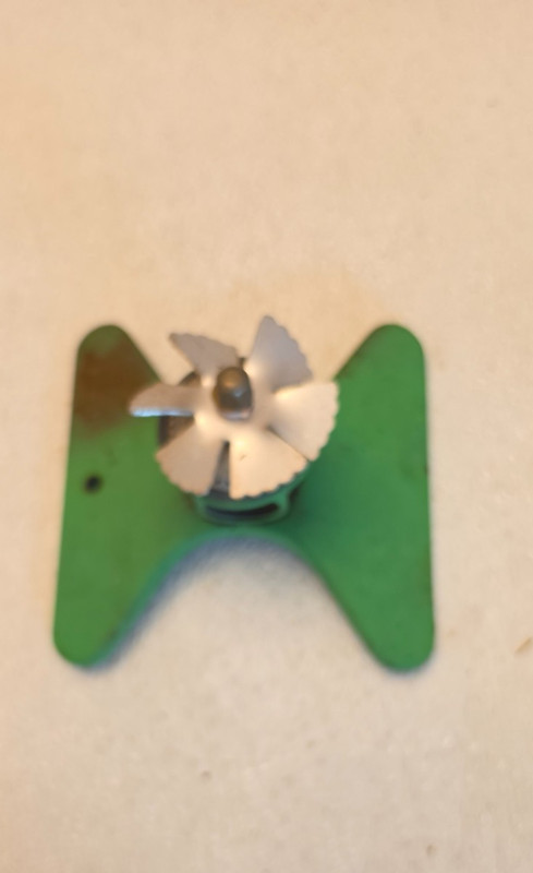 Vintage Green Metal Lawn Sprinkler