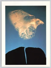 Split Rock Cloud Eastern Sierra CA California Mountain Light Postcard
