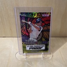 Leaf Vivid - In Glorious Technicolor Wade Boggs 1/1 Pre-Production Proof