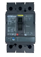 JLL36150 PowerPacT J, 150A, 3 pole, 600VAC, 50kA, lugs, thermal magnetic, 80%