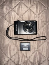 Samsung Digital Camera ST66 16.1MP Black Tested  Battery