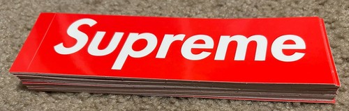NEW Supreme LOT of 50 Box Logo BOGO Red Stickers FREE SHIPPING!