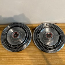 1966 Ford Thunderbird Hub Caps 15 Set Of 2 Wheel Covers Hubcaps 1966 T-bird Oem 1966 Ford Thunderbird Hub Caps 15 Set Of 2 Wheel Covers Hubcaps 1966 T-bird Oem