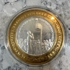 New York NY Las Vegas Silver Strike - 0.6 Troy Oz .999 Silver Bullion Basketball