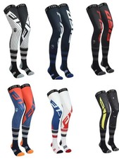 100% REV Knee Brace MX Socks,Enduro Performance Over the Knee Long MX Socks