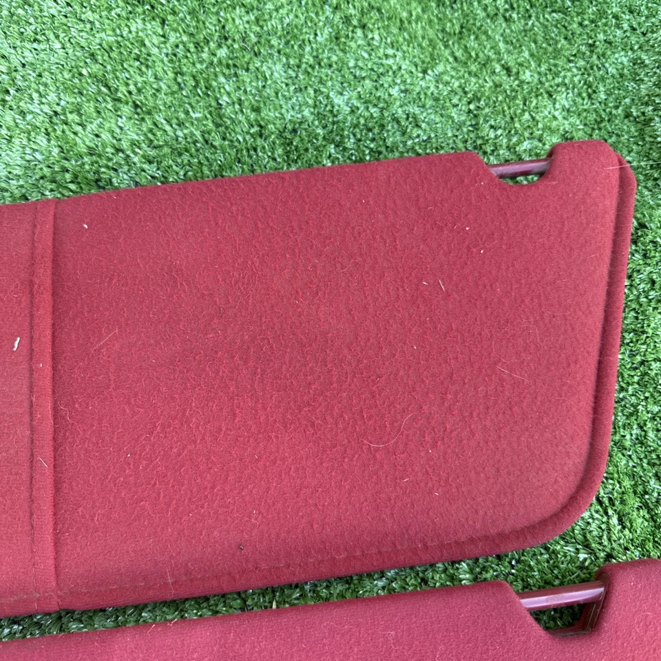 Juego de pares de parasoles rojos Ford Bronco F150 F250 F350 1987-1996 Foto 3 de 4