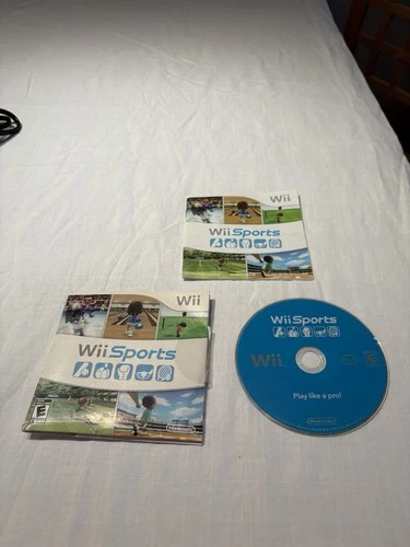 New ListingWii Sports (Nintendo Wii) Cardboard Sleeve Complete 🔥 Tested & Working