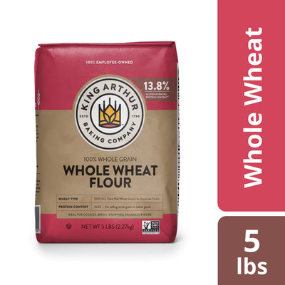 King Arthur Whole Wheat Flour 5 LB