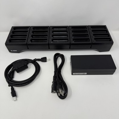 Zebra 20 Slot Battery Charger SAC-NWTRS-20SCH-01 WT63B0 WT6300 WT60A0 WT6000