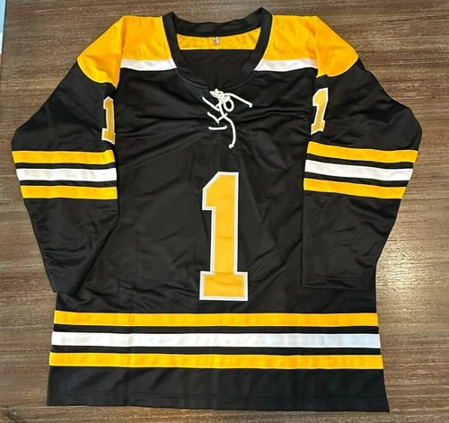 Jeremy Swayman #1 signed Boston Bruins Autogramm NHL Hockey Trikot PAAS COA - Bild 4 von 4