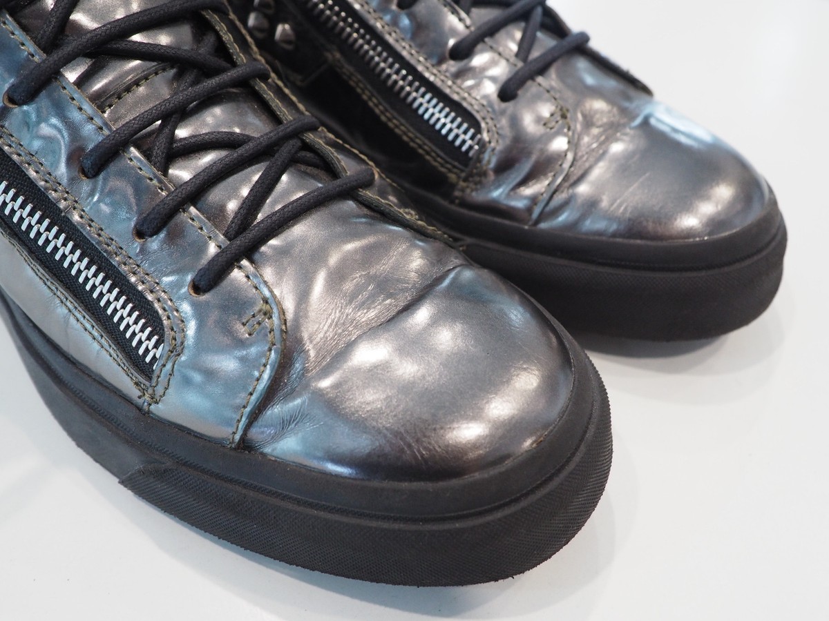 Giuseppe Zanotti Spike Metallic Studded Sneaker Size 44 | eBay Giuseppe Zanotti Spike Metallic Studded Sneaker Size 44 | eBay