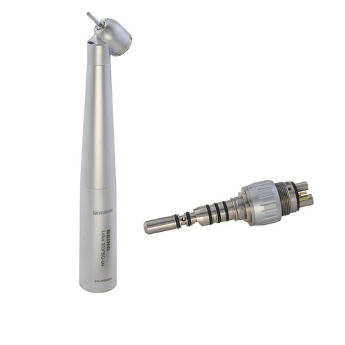 BEING Dental Surgical Handpiece 45° Angle Fiber Optic Fit KaVo 6 Hole Coupler - Picture 13 of 60