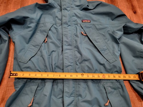 VTG 90’s Patagonia Ski Winter Jacket Turquoise Women Size Small - 第 10/10 張圖片