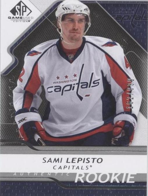 2008-09 SP Game Used Edition - Sami Lepisto #152 - 1 of 1