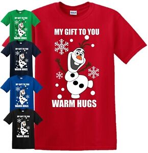 Frozen 2 Elsa Anna Olaf Top Christmas Gift Present Men Girls Kids Boys T Shirt Ebay