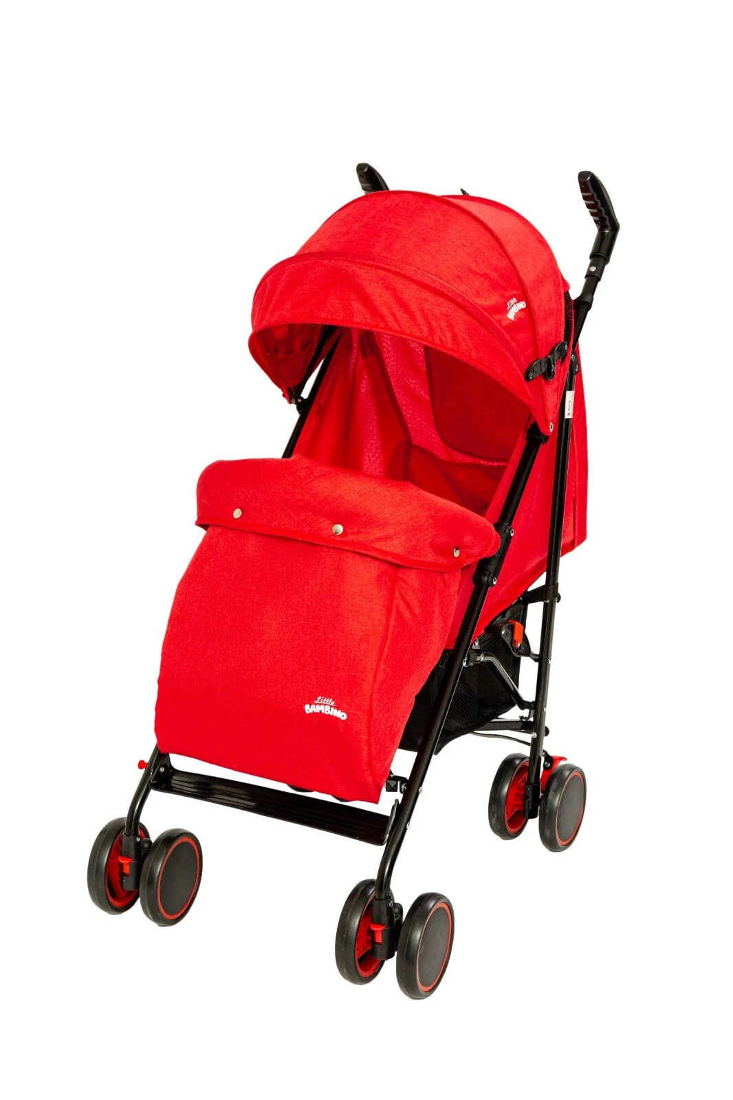Foldable Reclinable Stroller Buggy Pram with Rain Cover & Footmuff – Red
Opens in a new window or ta