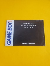 Nintendo Game Boy Owner's Manual ONLY DMG-GB-USA-2 