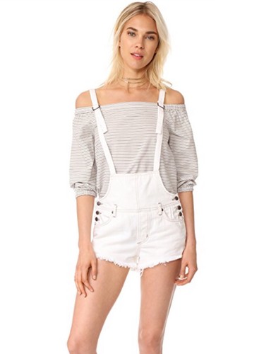 Ivory - Shorts Overalls Z129-8 
