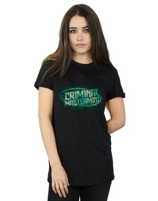 Disney Women's Artemis Fowl Criminal Mastermind Boyfriend Fit T-Shirt